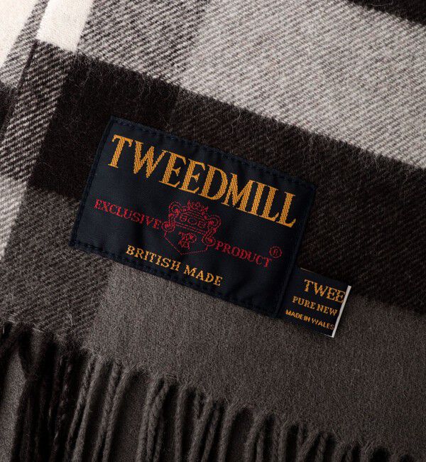 NOLLEY'S goodman「【TWEEDMILL/ツイードミル】Lambswool Muffler Check 25」|マフラー|