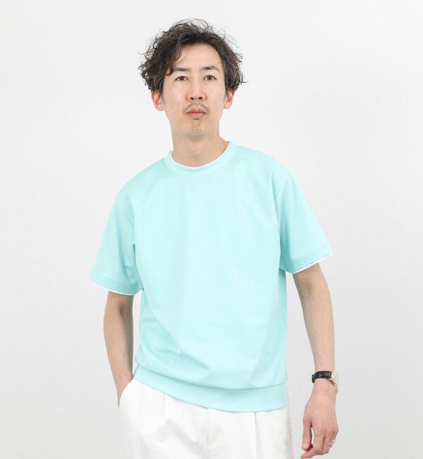 NOLLEY'S goodman「超長綿ハイゲージポンチ フェイクレイヤードTシャツ 26SS」|Tシャツ・カットソー|