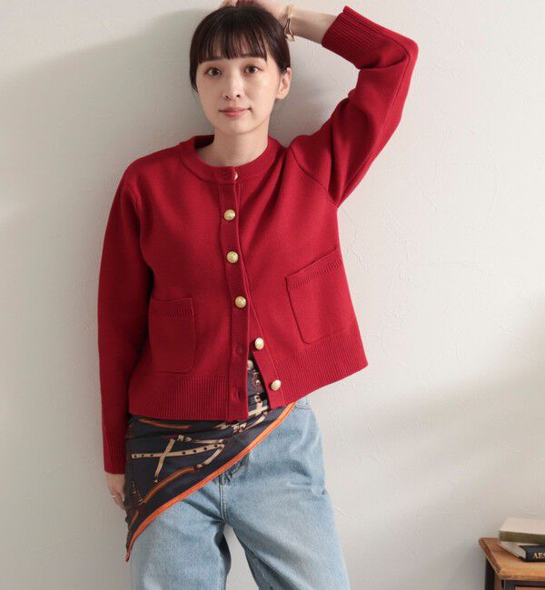 fredy emue「ミラノリブポケット付きカーディガン」|カーディガン|