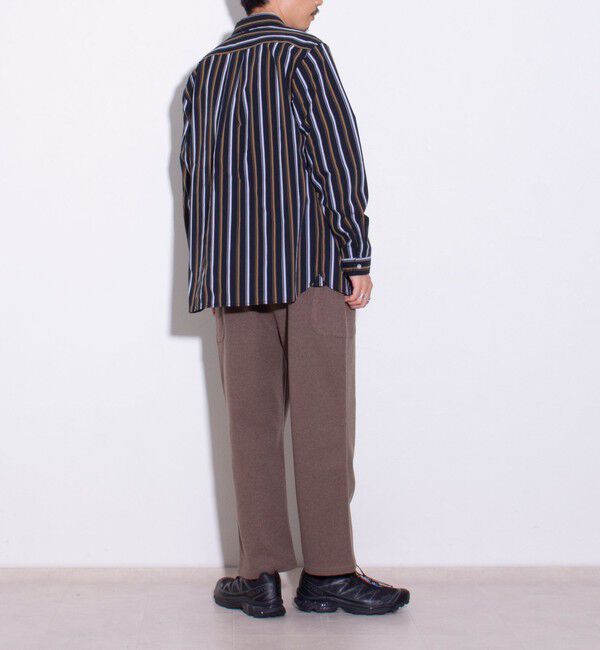 GLOSTER「【GEVACO/ゲバコ】ピーチ起毛マルチストライプレギュラーシャツ」|シャツ・ブラウス|