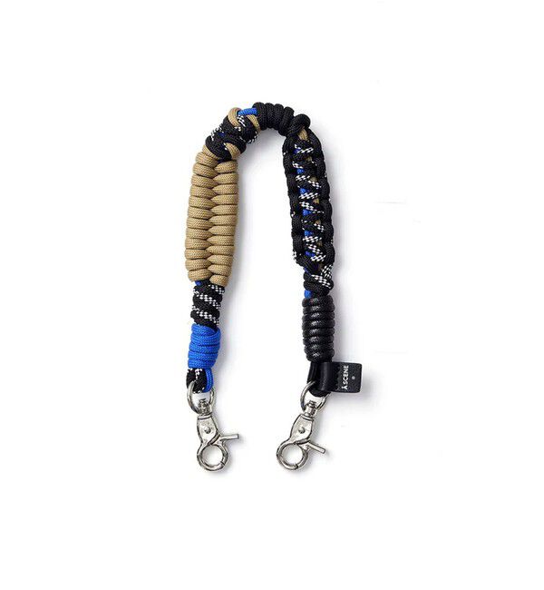 GLOSTER「【A SCENE】Design paracord strap パラコード ストラップ」|その他|ネイビー