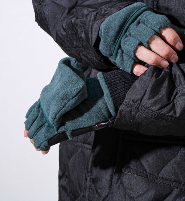 GLOSTER「【WILD THINGS/ワイルドシングス】ポーラテックディタチャブルミトン」|手袋|