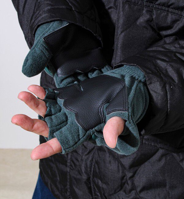 GLOSTER「【WILD THINGS/ワイルドシングス】ポーラテックディタチャブルミトン」|手袋|