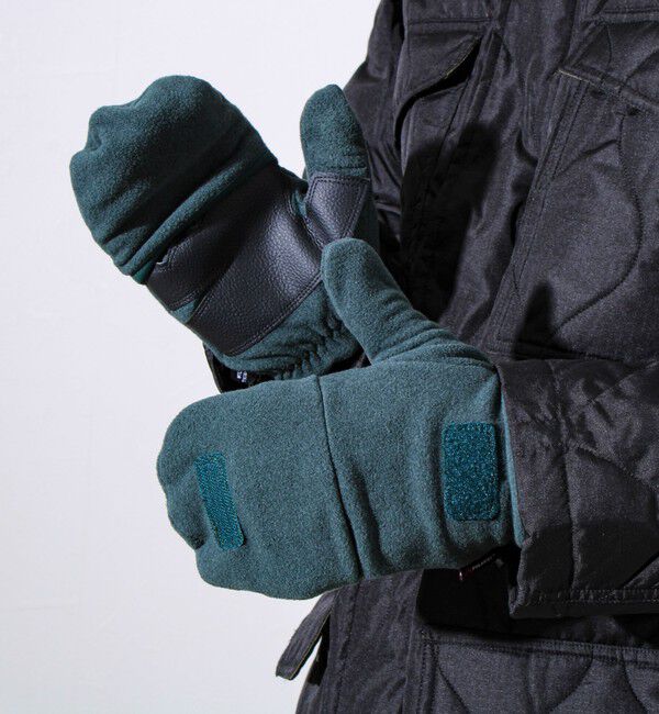 GLOSTER「【WILD THINGS/ワイルドシングス】ポーラテックディタチャブルミトン」|手袋|