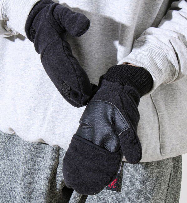 GLOSTER「【WILD THINGS/ワイルドシングス】ポーラテックディタチャブルミトン」|手袋|