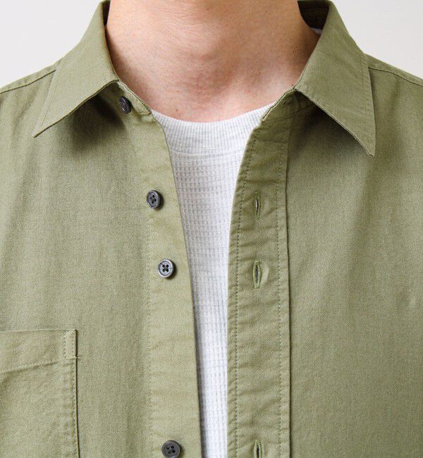 GLOSTER「【ユーティリティシャツ】ダックポケットシャツ」|シャツ・ブラウス|