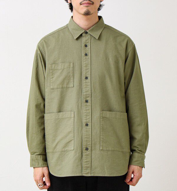 GLOSTER「【ユーティリティシャツ】ダックポケットシャツ」|シャツ・ブラウス|