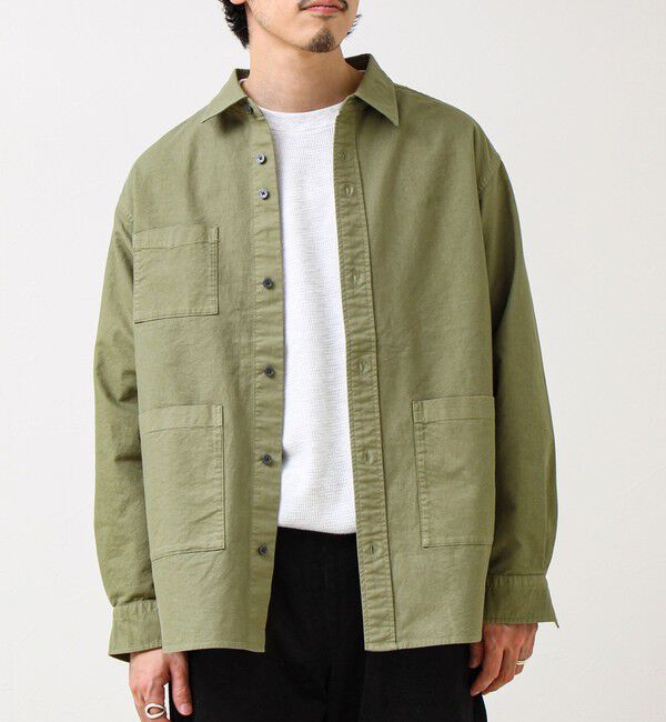 GLOSTER「【ユーティリティシャツ】ダックポケットシャツ」|シャツ・ブラウス|