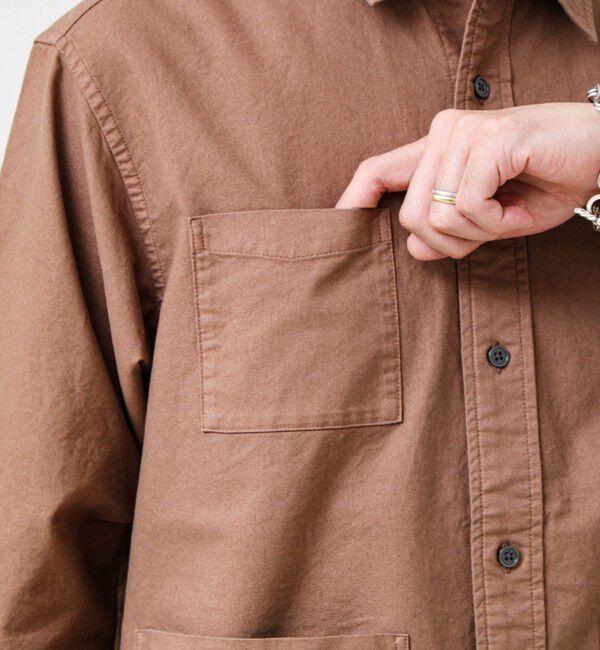 GLOSTER「【ユーティリティシャツ】ダックポケットシャツ」|シャツ・ブラウス|