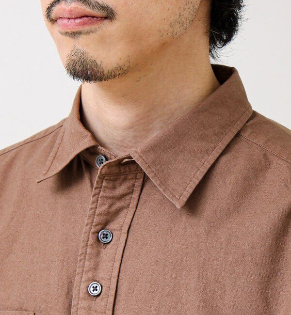 GLOSTER「【ユーティリティシャツ】ダックポケットシャツ」|シャツ・ブラウス|