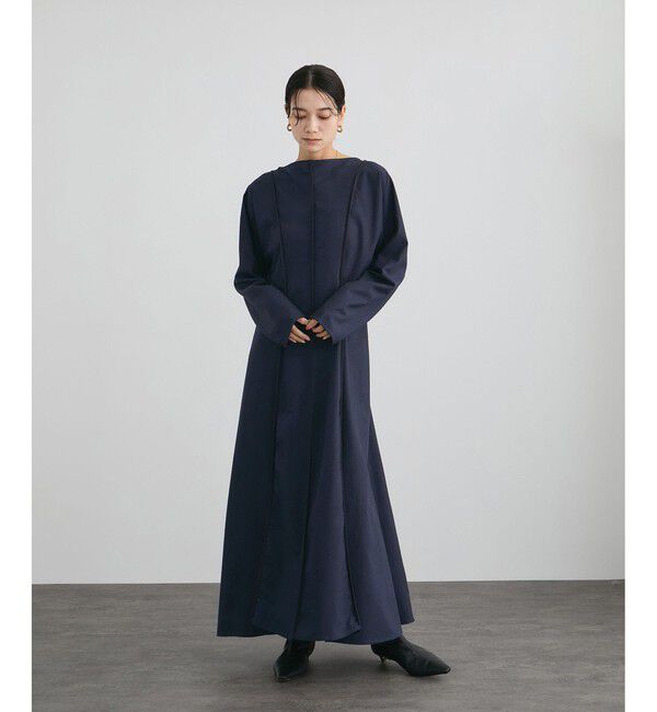 SALON adam et rope'「【Baserange（ベースレンジ）】NIKA DRESS」|ドレス|