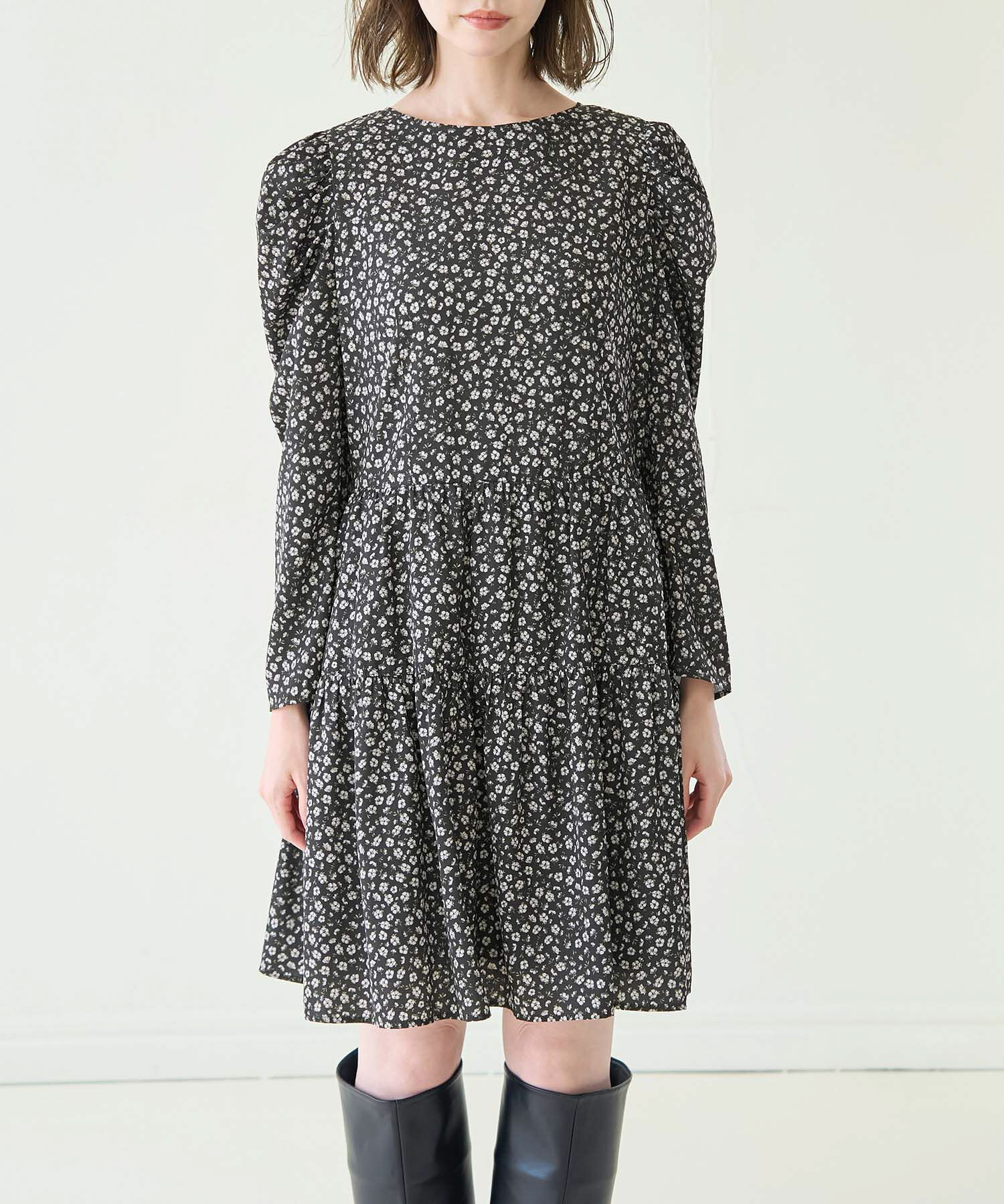 Rope&rsquo;Picnic「小花柄ワンピース/リンクコーデ」|ワンピース|