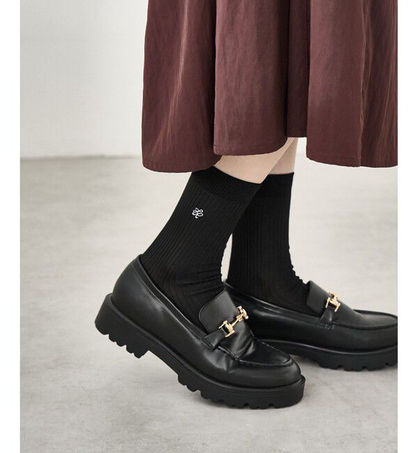 ROPE PICNIC PASSAGE「RPロゴソックス」|ソックス|ブラック(01)