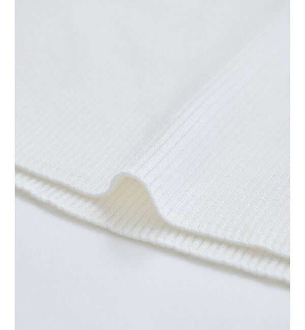 Rope&rsquo;Picnic「スクエアネックリブニット」|ニット・セーター|