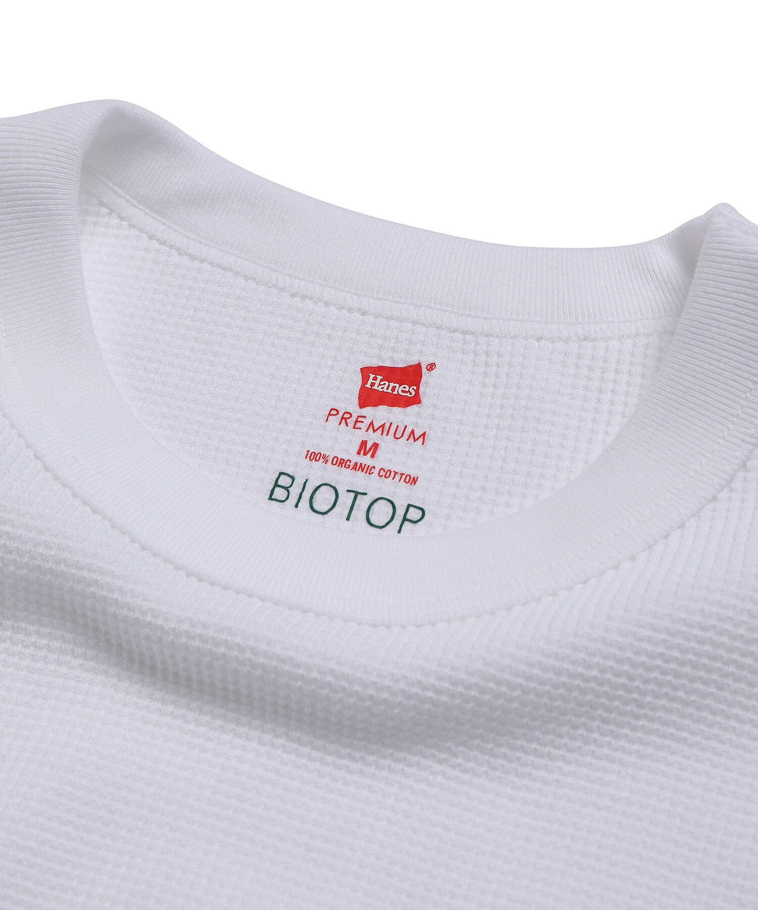 ADAM ET ROPE'「【Hanes for BIOTOP】 EX OG PREMIUM CT THERMAL CN PO」|Tシャツ・カットソー|