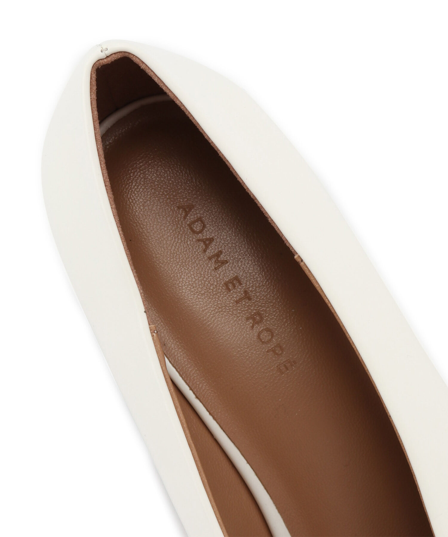 ADAM ET ROPE'「フォルムウェッジパンプス」|パンプス|