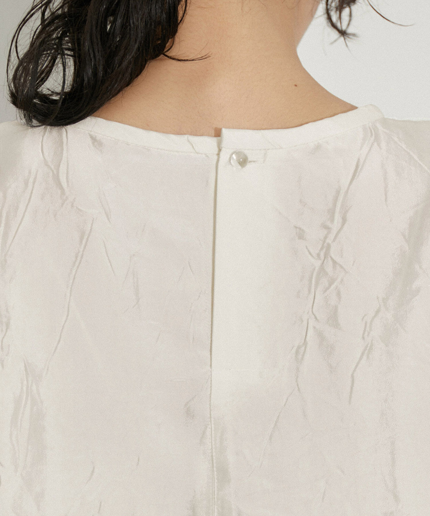 ADAM ET ROPE'「グロッシーTブラウス」|シャツ・ブラウス|