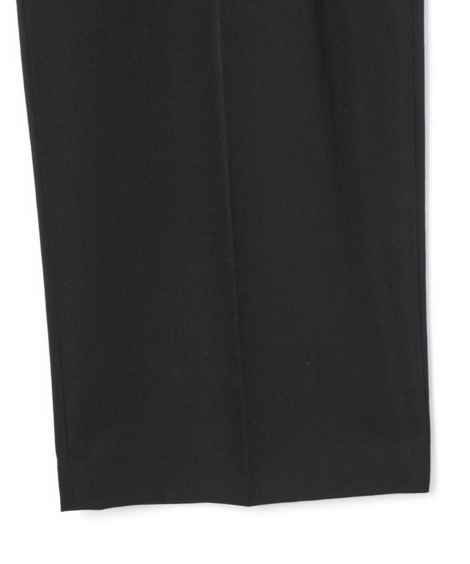 ADAM ET ROPE'「【洗える】ウールギャバ2タックワイドスラックス」|スラックス|