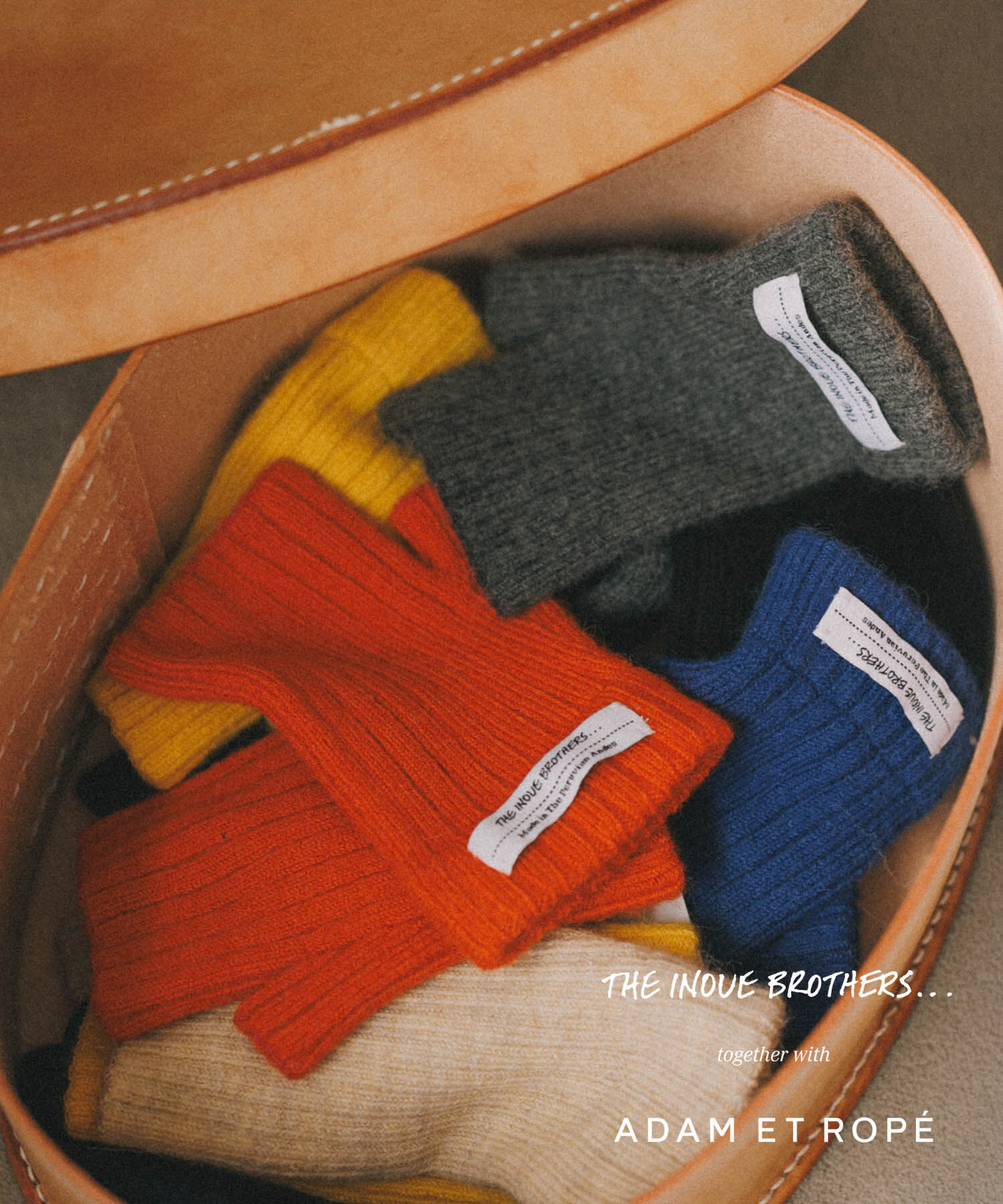 ADAM ET ROPE'「【THE INOUE BROTHERS together with ADAM ET ROPE'】BRUSHED HAND WARMER / UNISEX」|手袋|