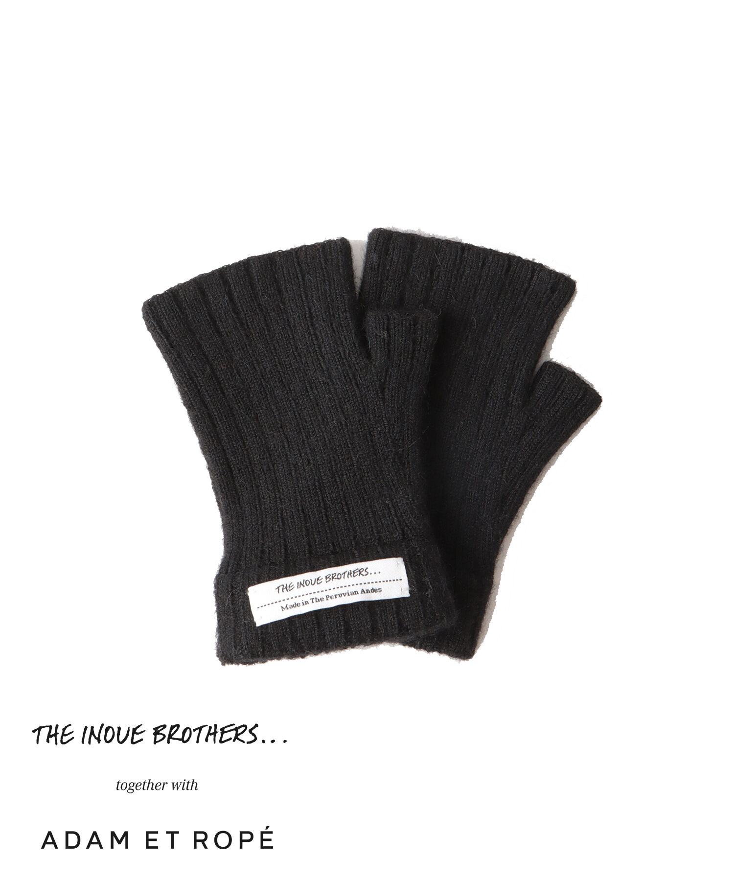 ADAM ET ROPE'「【THE INOUE BROTHERS together with ADAM ET ROPE'】BRUSHED HAND WARMER / UNISEX」|手袋|