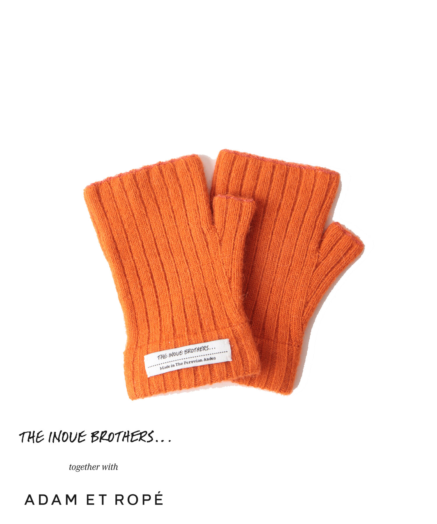 ADAM ET ROPE'「【THE INOUE BROTHERS together with ADAM ET ROPE'】BRUSHED HAND WARMER / UNISEX」|手袋|