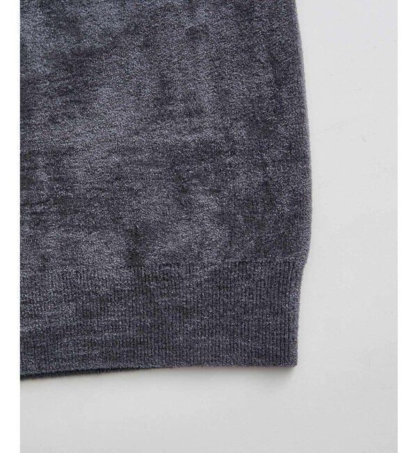 ADAM ET ROPE'「モールヤーン クルーネック ニットプルオーバー / ロングシーズン着用可能」|ニット・セーター|