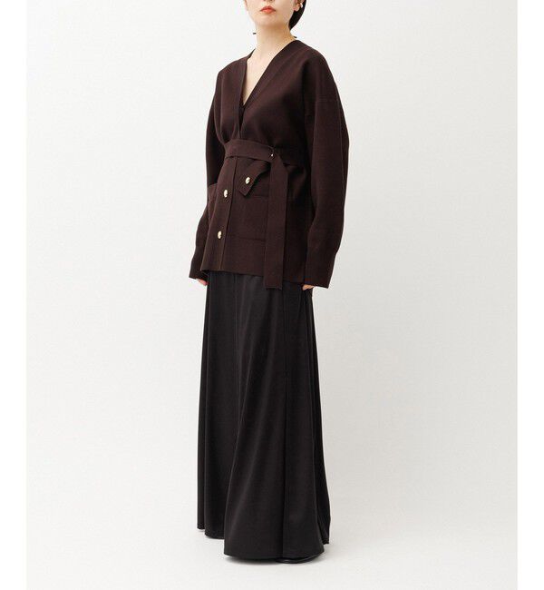 ADAM ET ROPE'「エンボスギャザースカート」|スカート|