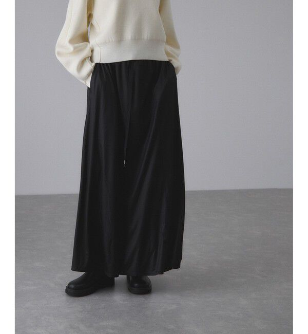 ADAM ET ROPE'「エンボスギャザースカート」|スカート|
