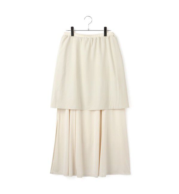 ADAM ET ROPE'「エンボスギャザースカート」|スカート|