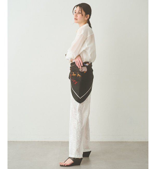  「3D刺繍パンツ」|チノ|