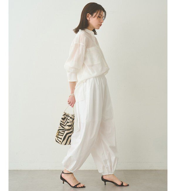  「タイプライターバレルパンツ」|チノ|