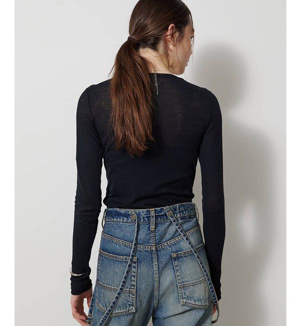  「シアーストレッチロンTEE」|Tシャツ・カットソー|