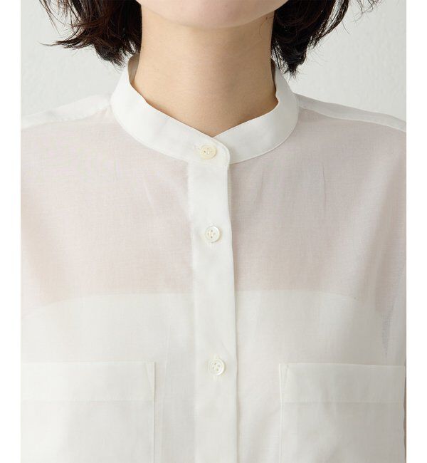  「オーガンジーシャツ」|シャツ・ブラウス|