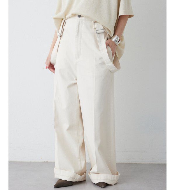  「サスペンダーチノパンツ」|チノ|