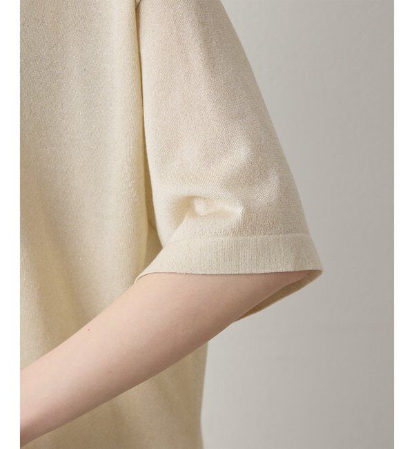  「ラメニットTEE」|ニット・セーター|