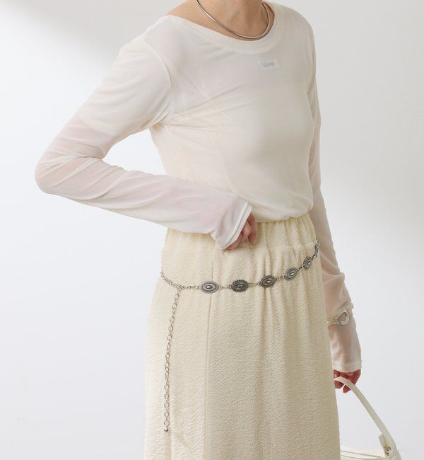  「Q.anos レイヤードTシャツ」|Tシャツ・カットソー|