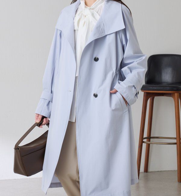  「【手洗いできる/撥水/軽量/ストレッチ】撥水スタンドネックコート」|その他|