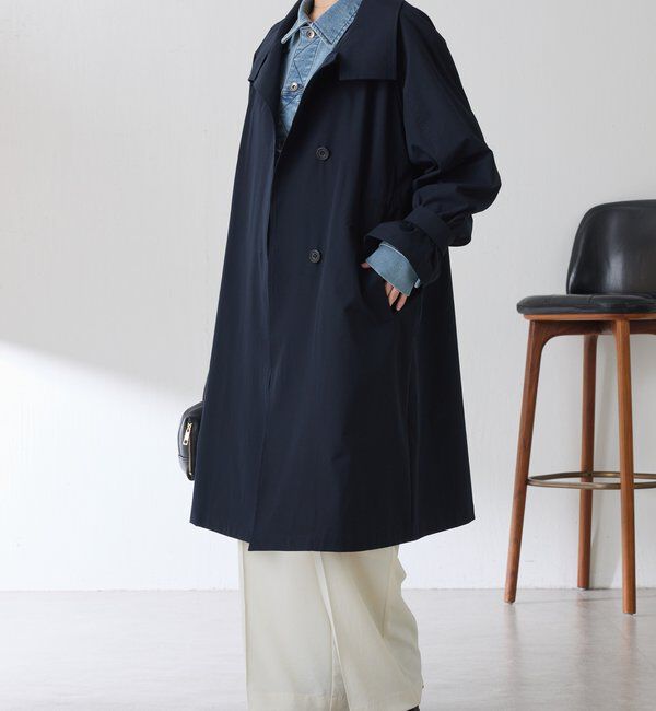  「【手洗いできる/撥水/軽量/ストレッチ】撥水スタンドネックコート」|その他|