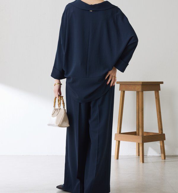  「ジャージスキッパードルマンブラウス」|シャツ・ブラウス|