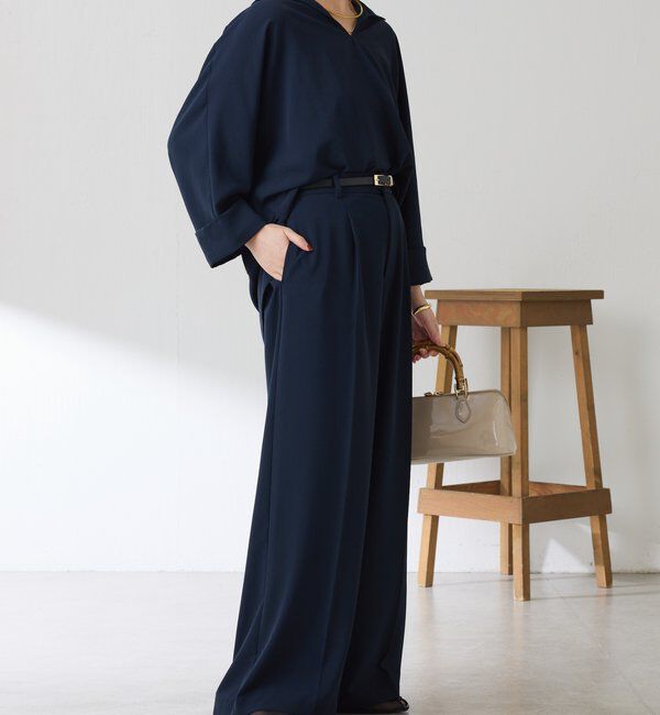  「ジャージスキッパードルマンブラウス」|シャツ・ブラウス|