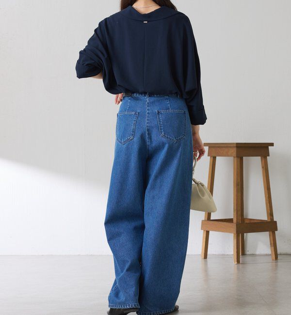  「ジャージスキッパードルマンブラウス」|シャツ・ブラウス|