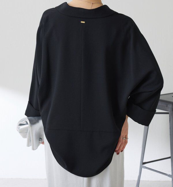  「ジャージスキッパードルマンブラウス」|シャツ・ブラウス|