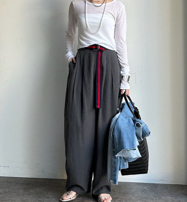  「【新色追加】コットンシアーTEE」|Tシャツ・カットソー|