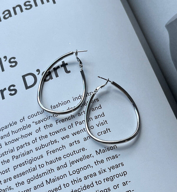  「変形フープピアス」|ピアス|