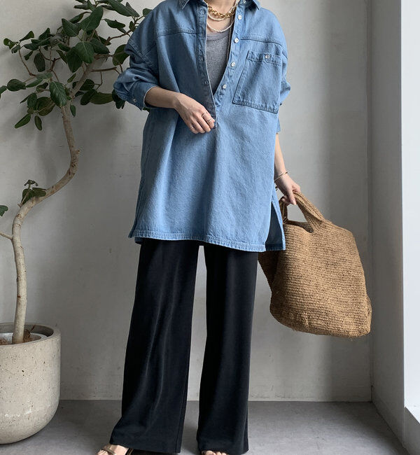  「ラメリブチュールタンク」|Tシャツ・カットソー|