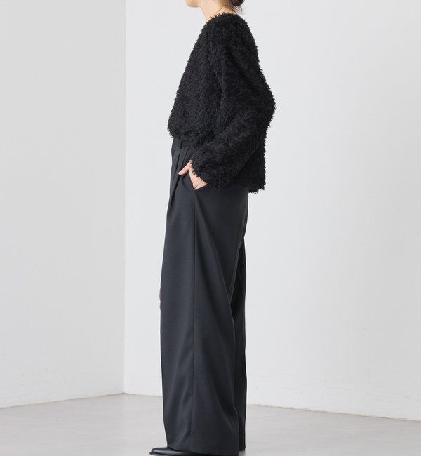  「【オケージョンにも】フェザージャガードブラウス」|シャツ・ブラウス|