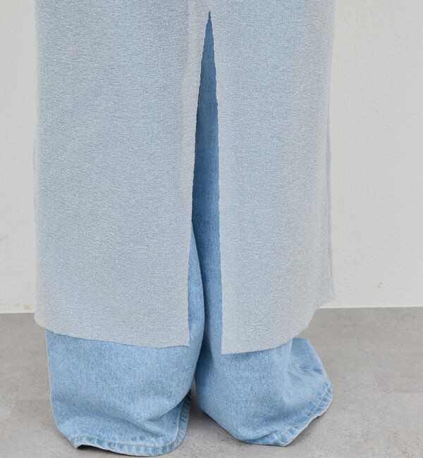  「ラメニットドレス」|ワンピース|