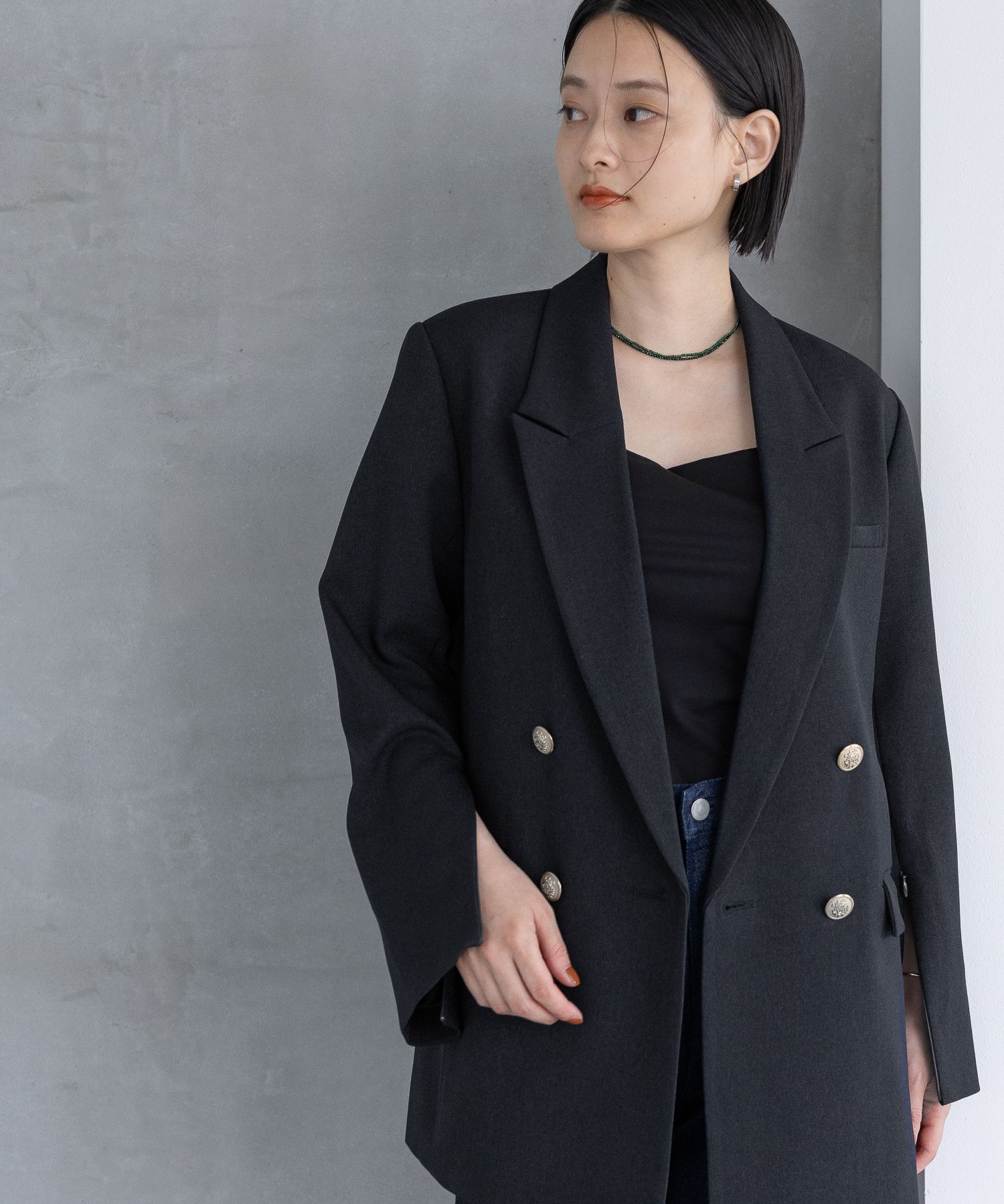 A part by 「Ｗライクテーラードスリットジャケット」|その他|