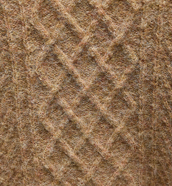 ABAHOUSE「WOOL MIX メランジシャギー アランニット」|ニット・セーター|