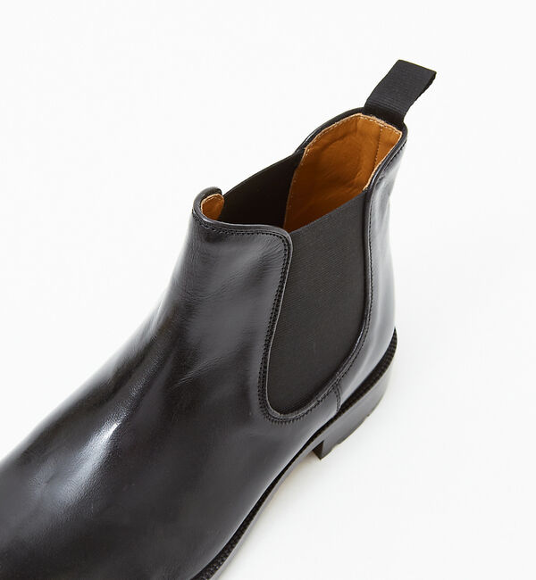 alfredoBANNISTER「【SHOO IN SHOE】カーフレザー チェルシーブーツ / サイドゴアブーツ」|ショートブーツ|